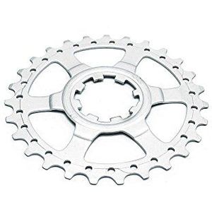 Cicli Bonin Unisex's Fac Miche Pinions Laatste Positie 11V Campagnolo Ring, Zilver, One Size