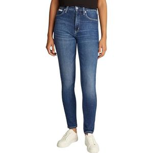 Calvin Klein - High Rise Skinny Jeans - Blauw - Katoen