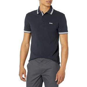 BOSS - Paddy - Poloshirt - Donkerblauw - Korte Mouwen