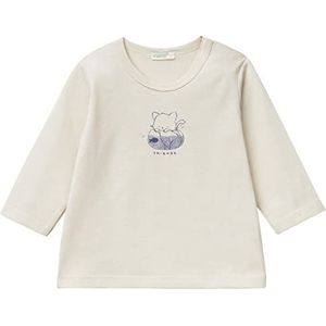 United Colors of Benetton Uniseks T-shirt voor kinderen, Beige 00 V, 56 cm