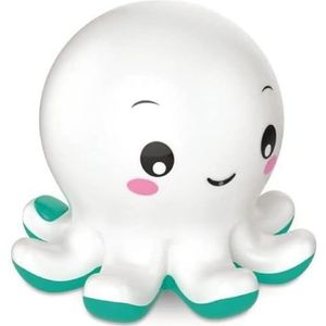 Clementoni - 52571-Colin, Le Octopus de Bain-speelgoed voor baby's, Franse versie-0 maanden, 52571, grijs