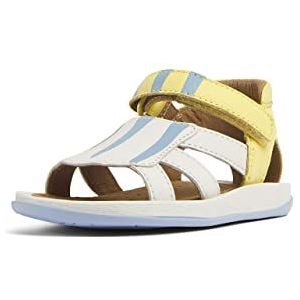 Camper Bicho K800524 Sandalen met 2 riemen, uniseks, 0-24, geel wit, 25 EU