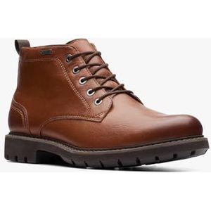Clarks heren batcombemixgtx enkellaars, zwart leder, 39.5 EU