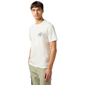 Wrangler Small Graphic Tee T-shirt, vintage wit, L