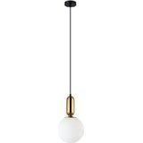 Italux Aldeva Moderne hangende plafondlamp met 1 lichtbol, E27
