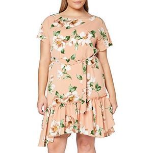 Gina Bacconi Vrouwen Istra Floral Pebble Georgette Jurk Cocktail