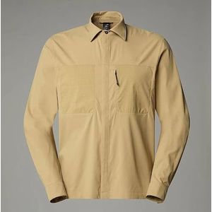 The North Face - Lightrange Shirt - Sportshirt - Khaki Stone - Lichtgewicht