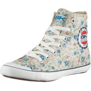 British Knights CAMPUS MID B25-3727, damessneakers, beige blauw., 38 EU