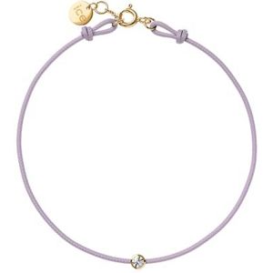 ICE Jewellery Diamond bracelet Cord Lilac 021102