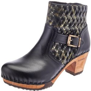 Woody Tina enkellaarzen voor dames, Nero Altin, 38 EU