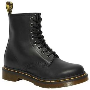 Dr. Martens Brogue 1460 13661601 halfhoge veterschoenen voor dames, zwart, 42 EU