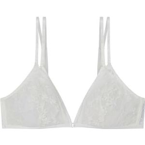 Women'secret Driehoek Frozen Collection Bra, wit, 85B voor dames