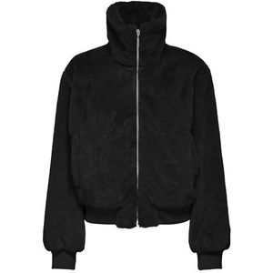 ONLY ONLVENICE Faux FUR Bomber OTW jumpsuit, zwart, XS, zwart, XS