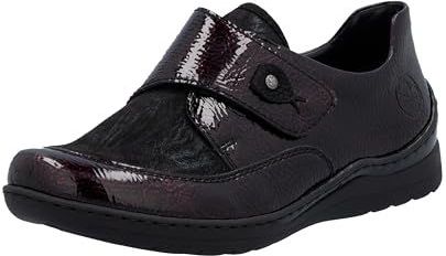 Rieker Dames 48951 Slipper, Rood, 37 EU, rood, 37 EU