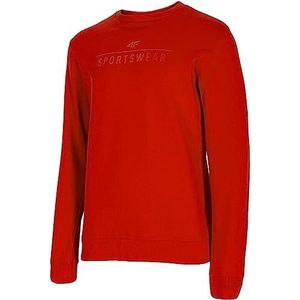 4F heren sweatshirt, rood, L