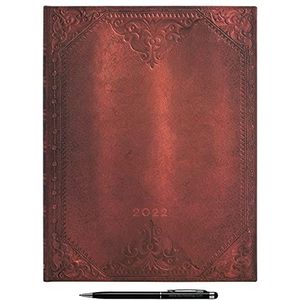 Agenda Frans Civil Paperblanks"" Glamour Urban 2022-1 week op 2 Ultra pagina's + 1 Stylus Touch Blumie