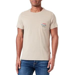 Blend Heren Tee T-shirt, 161104/Crockery, M, 161104/Crockery, M