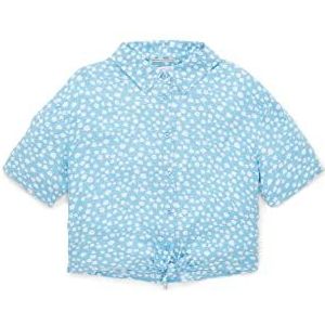 TOM TAILOR Meisjes blouse 1035166, 32117 - Blue Flower Print, 158