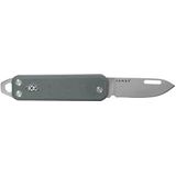 The James Brand Elko Slipjoint zakmes primer grijs roestvrij G10, materiaal greep: aluminium, KN117139-00