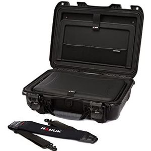 Nanuk 923 Harde Bescherm Camera Koffer Met Laptop Insert Kit - Zwart