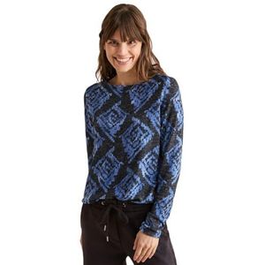 Behaaglijk shirt met, Universal Blue Melange, XS