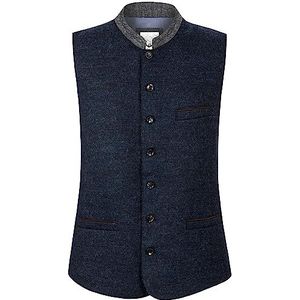 Stockerpoint Jules klederdrachtvest voor heren, blauw-grijs, 54
