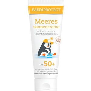 PAEDIPROTECT - Zeezonnecrème - SPF 50+ - 75 ml - Parfumvrij - Waterbestendig - Gezichtsbescherming