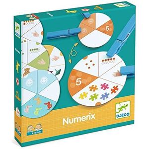 DJECO - Eduludo Numerix betrouwbaarheidsspel, meerkleurig (38349)