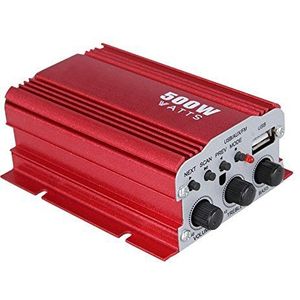 tempo di saldi stereo versterker 500w 2-kanaals met afstandsbediening 12v mp3 usb audio luidspreker