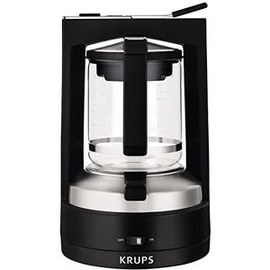 Krups KM468910 filterkoffiemachine T8 | 850 watt | automatische uitschakeling | 8-12 kopjes | verlichte aan/uit-schakelaar | zwart