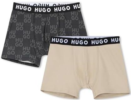 Hugo - Boxershorts - Zwart - Lot van 2 - Voor Jongens