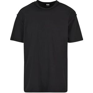 Urban Classics, Herren, T-Shirt, Oversized Inside Out Tee, Black, XL