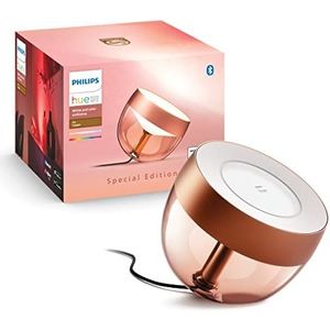 Philips Hue Iris Tafellamp - White and Color Ambiance - Gëintegreerd Led - Koper - 8,1W - Bluetooth - Limited Edition