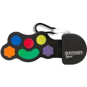 Bontempi | Muzikale drumpad, flexibele sleutelhanger Soft Rubber en Touch Sensitive, 415 x 385 x 85 mm