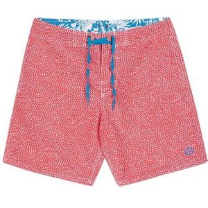 Panareha Heren Zwemshorts van Gerecycled Polyester GOLORITZE Rood (46)