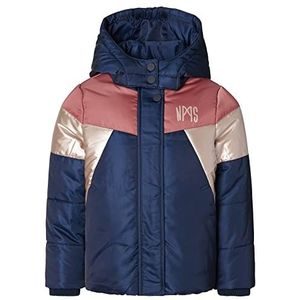Noppies Kids Girls Jacket Nijega winterjas voor kinderen, meisjes, Black Iris - P554, 122 cm