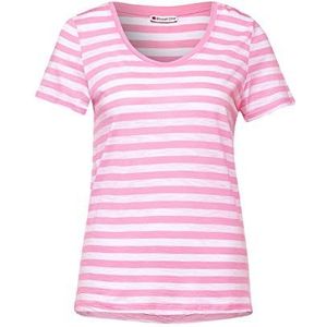 Street One Dames Gerda T-shirt, roze (pearl rose), 38 NL