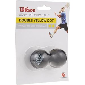 Wilson Staff Squash Squashballen met 2 ballen