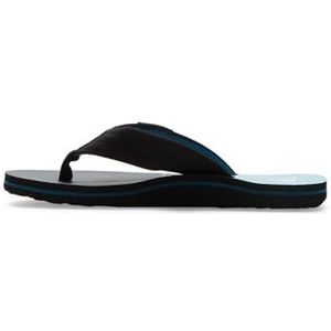 Quiksilver Molokai Layback sandaal, zwart/blauw, 37 EU, Black Black Blue, 37 EU