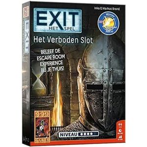 EXIT - Het Verboden Slot: Uitdagend coöperatief escape room-spel voor 12+ spelers