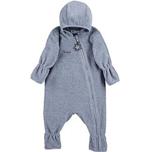 Sterntaler Fleece overall unisex kinderpak, Blauw, 62 cm