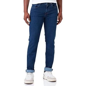 7 For All Mankind Slimmy Tapered Luxe Performance Plus Roar Jeans, Mid Blue, Regular Heren, middenblauw, Eén maat