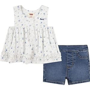 Levi's Floral Tank en Shorts Set Baby