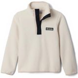 Columbia Youth Unisex Helvetia 2 Half Snap Fleece, Fleece Pull Over, Chalk/Black, XS