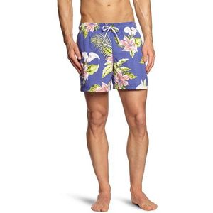 Hilfiger Denim Zwemshorts voor heren, meerkleurig (432 Deep Kobalt/Multi), S