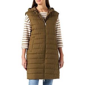 s.Oliver Outdoorvest voor dames, olijf 7723#403D21, 70