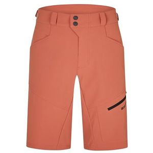 Ziener NELAT X-Function Fietsshort met binnenbroek voor heren, mountainbike/outdoor/vrije tijd, ademend, sneldrogend, gevoerd, kastanje, 54