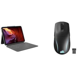Logitech Rugged Folio voor & CORSAIR M75 WIRELESS RGB Lichtgewicht FPS