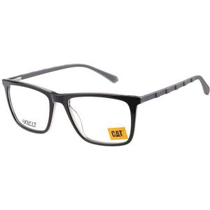 CAT Men's CTO-3053 brilmontuur Prescription Eyewear Frames, zwart, 58, zwart, 58