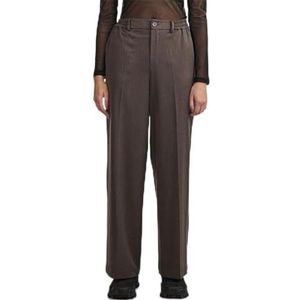PIECES Pccamil Hw Wide Pant Noos damesbroek, Morel, L / 30L